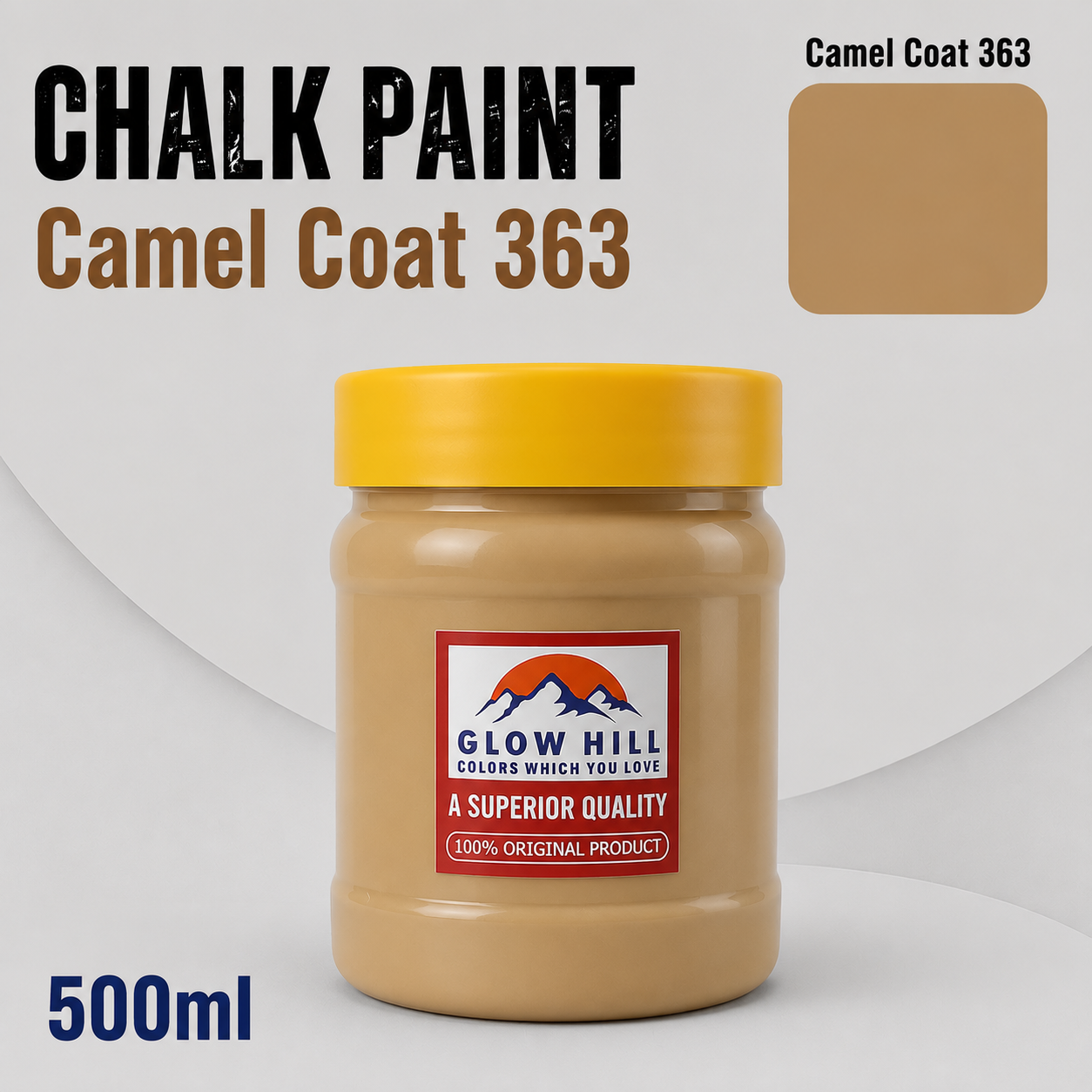 Camel Coat 363 Chalk Paint for Furniture, Wood, Cabinets & DIY Projects