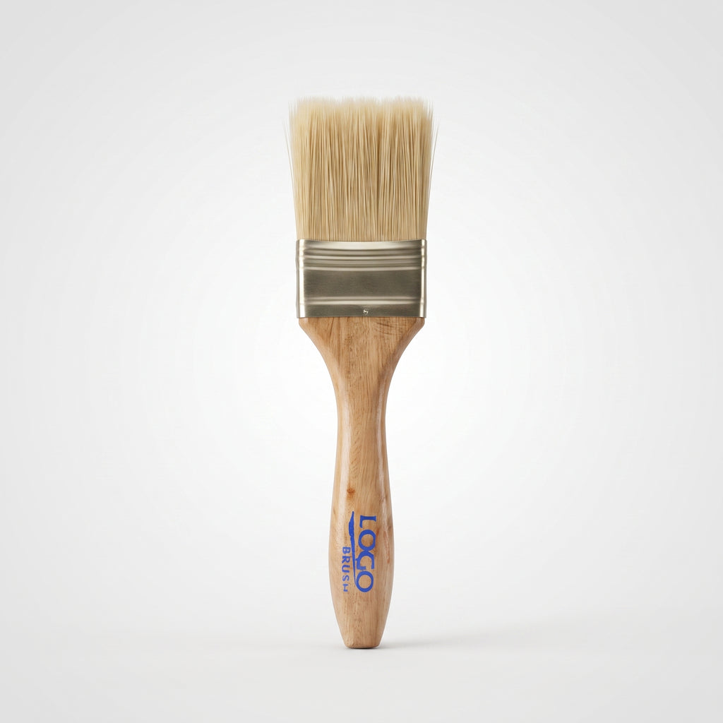 Professional Paint Brush | Wooden Handle | Smooth Finish for Paint, Polish & Chalk Paint