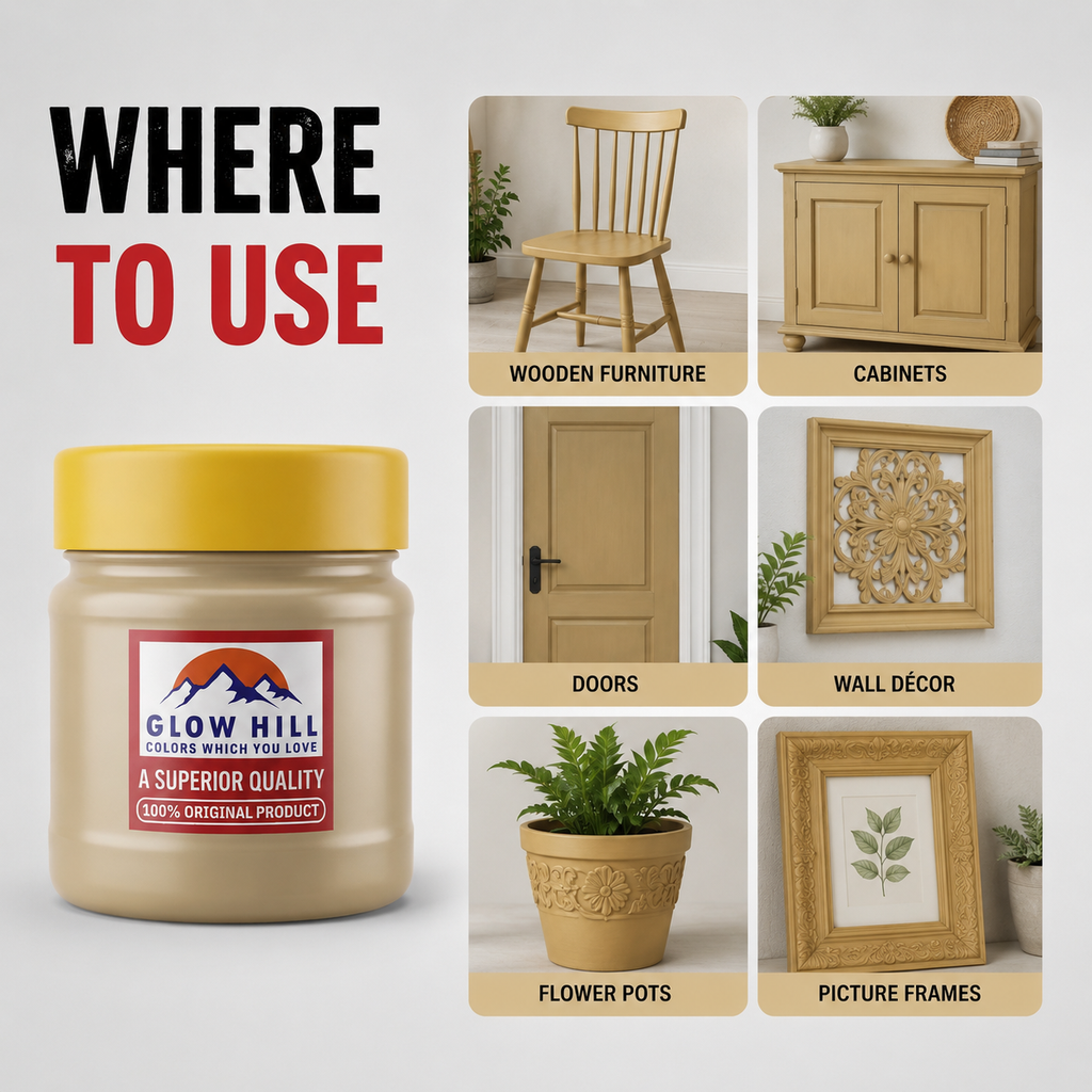 Gold Dust 345 Chalk Paint for Furniture, Wood, Cabinets & DIY Projects