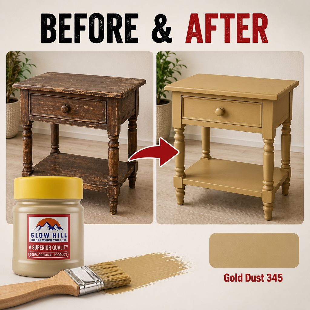 Gold Dust 345 Chalk Paint for Furniture, Wood, Cabinets & DIY Projects