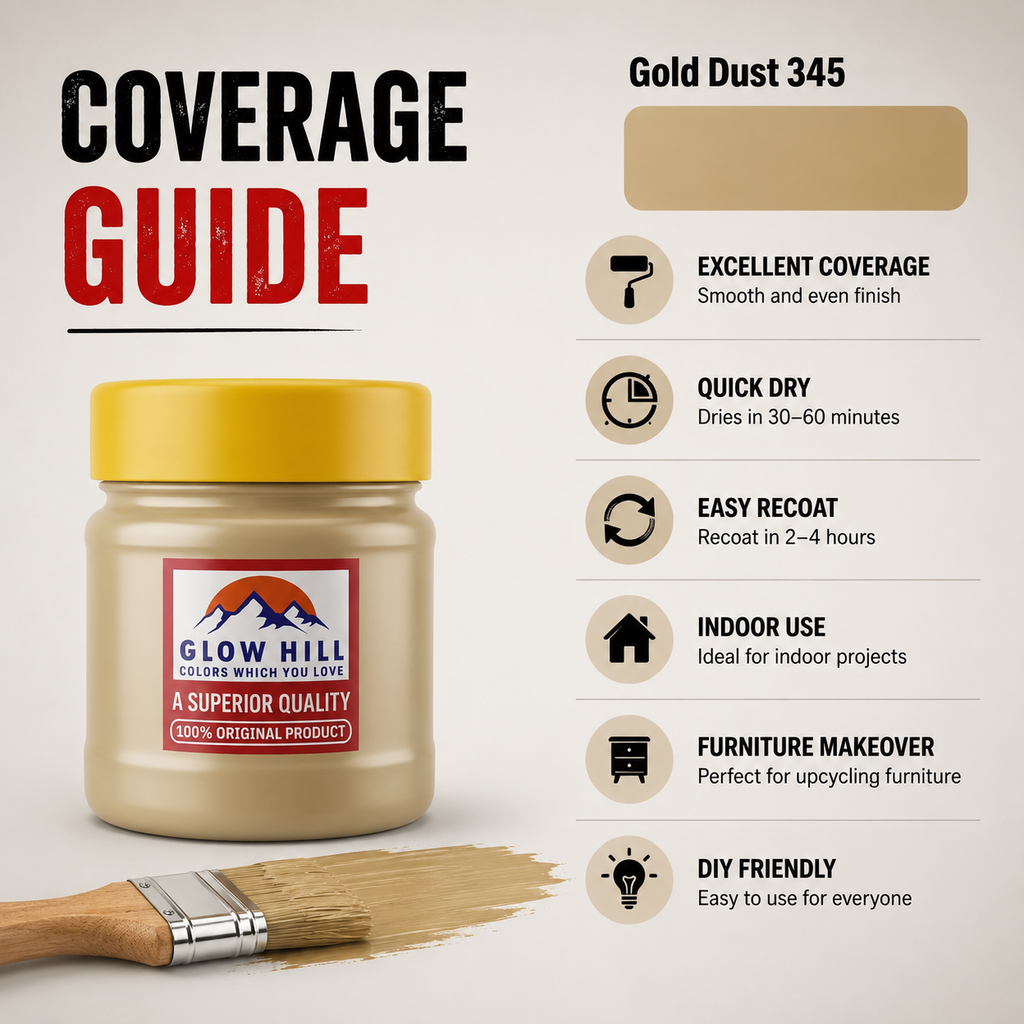 Gold Dust 345 Chalk Paint for Furniture, Wood, Cabinets & DIY Projects