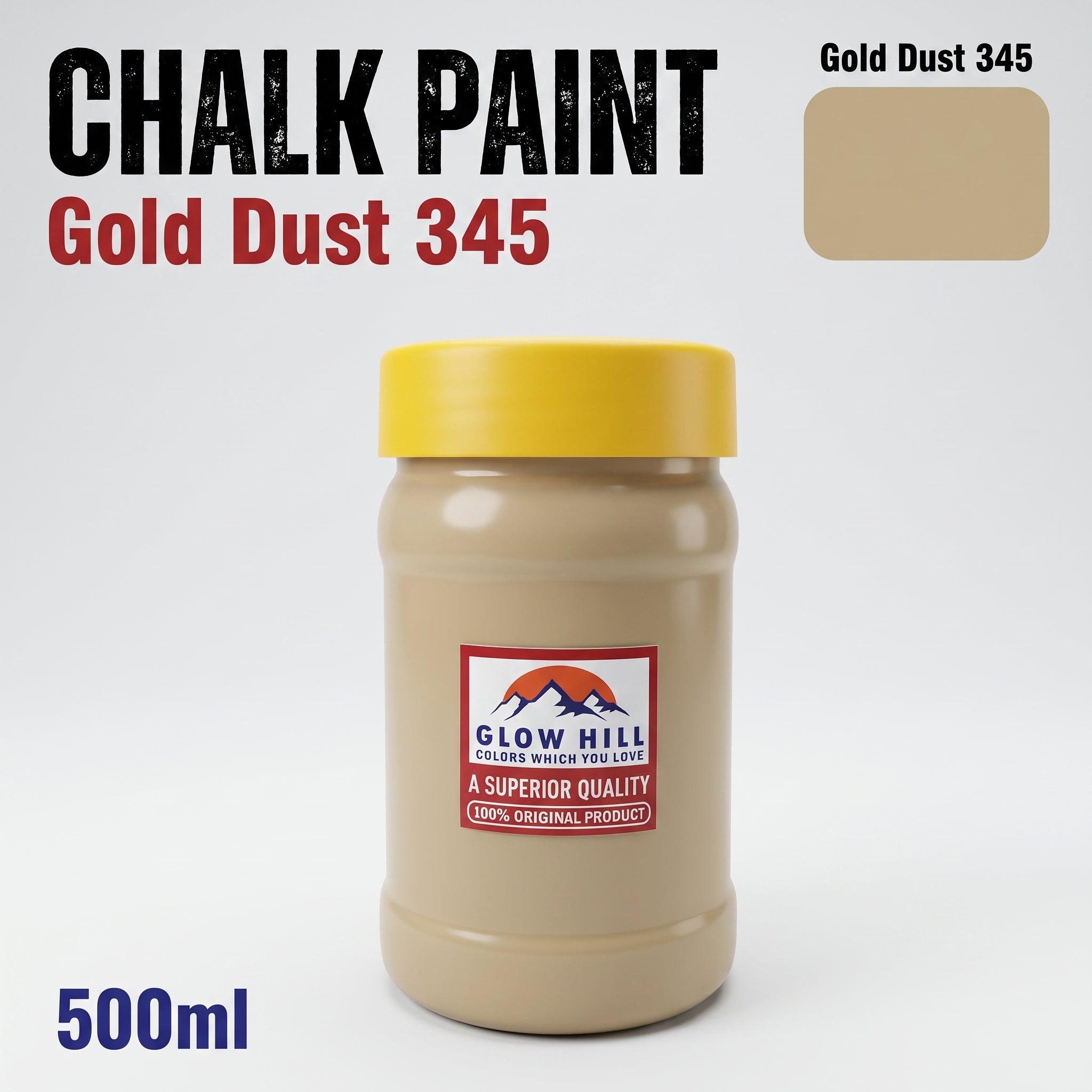 Gold Dust 345 Chalk Paint for Furniture, Wood, Cabinets & DIY Projects