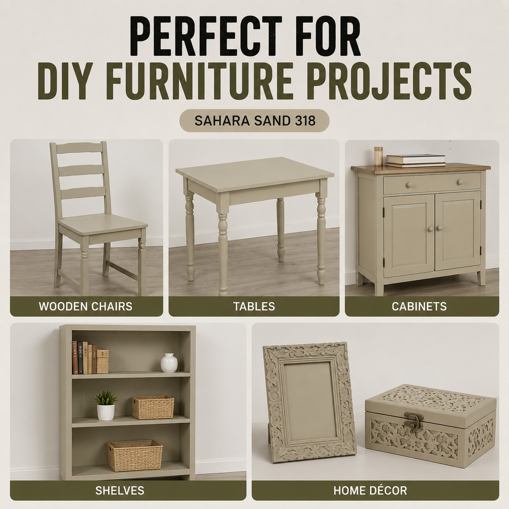 Sahara Sand 318 Chalk Paint for Furniture, Wood, Cabinets & DIY Projects