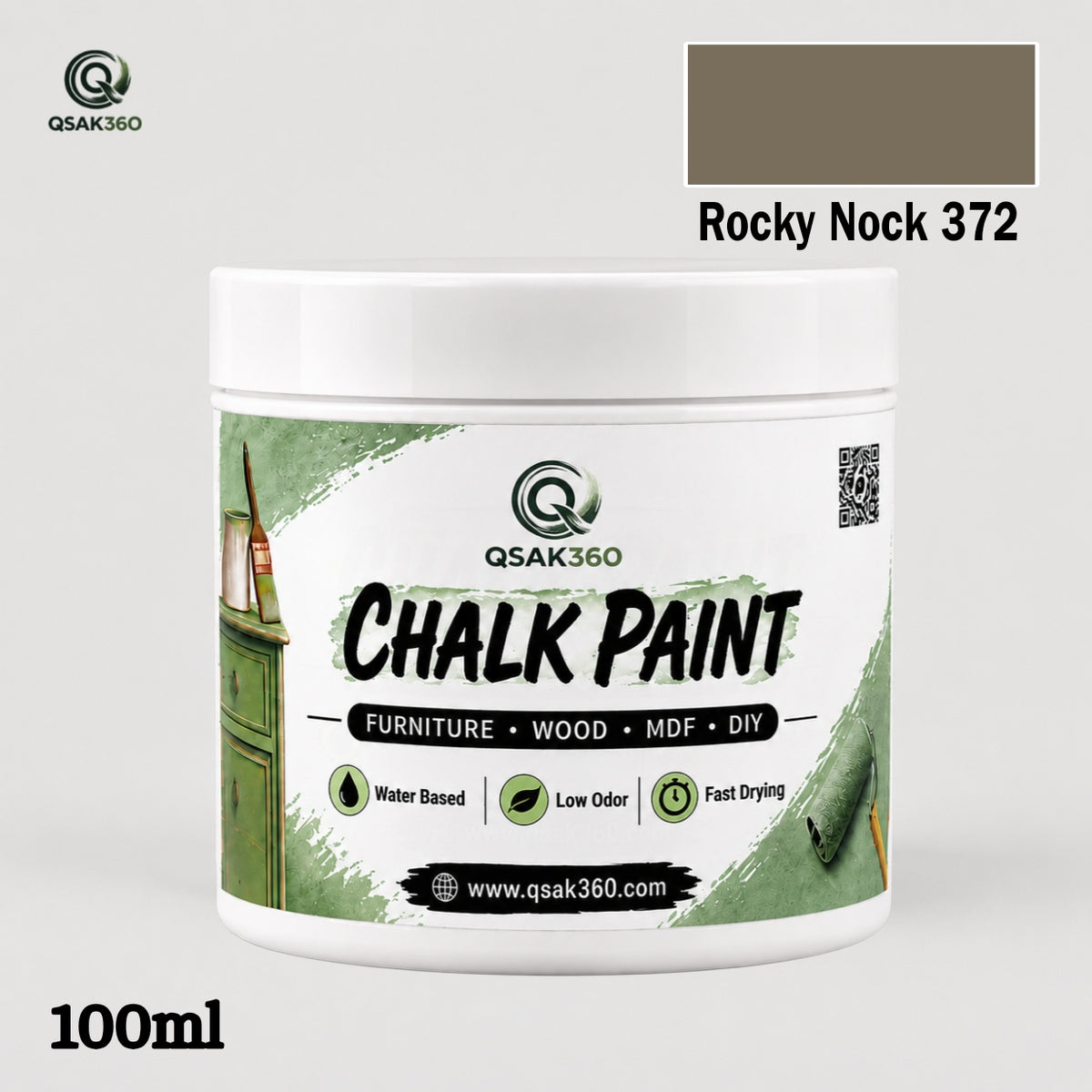 Chalk Paint for Furniture & Wood – Matte Finish | QSAK360
