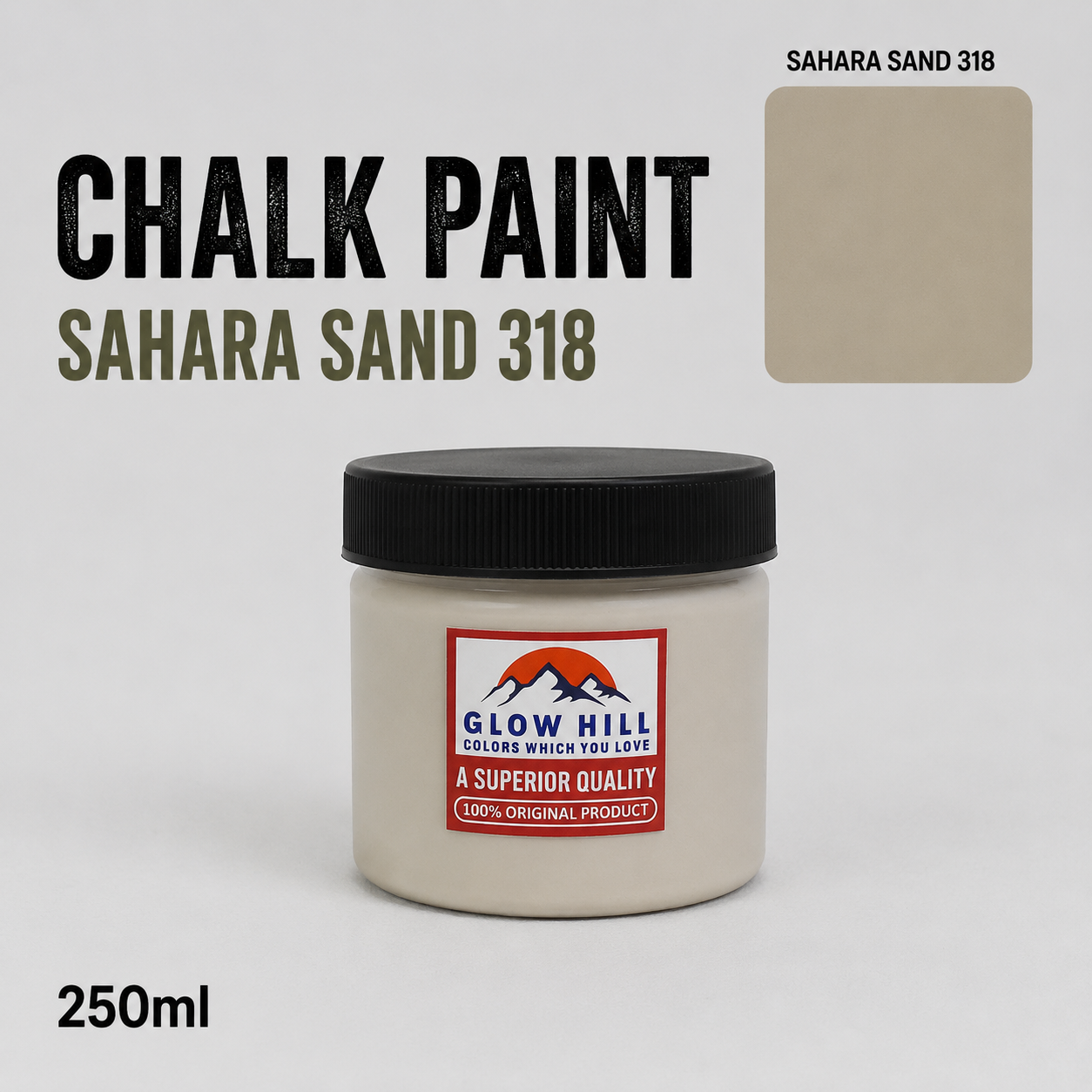 Sahara Sand 318 Chalk Paint for Furniture, Wood, Cabinets & DIY Projects