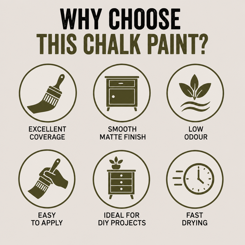 Sahara Sand 318 Chalk Paint for Furniture, Wood, Cabinets & DIY Projects