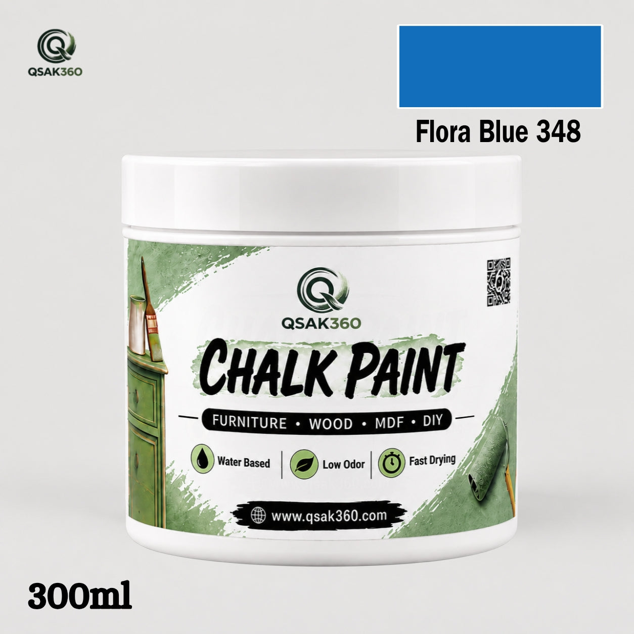 Chalk Paint for Furniture & Wood – Matte Finish | QSAK360