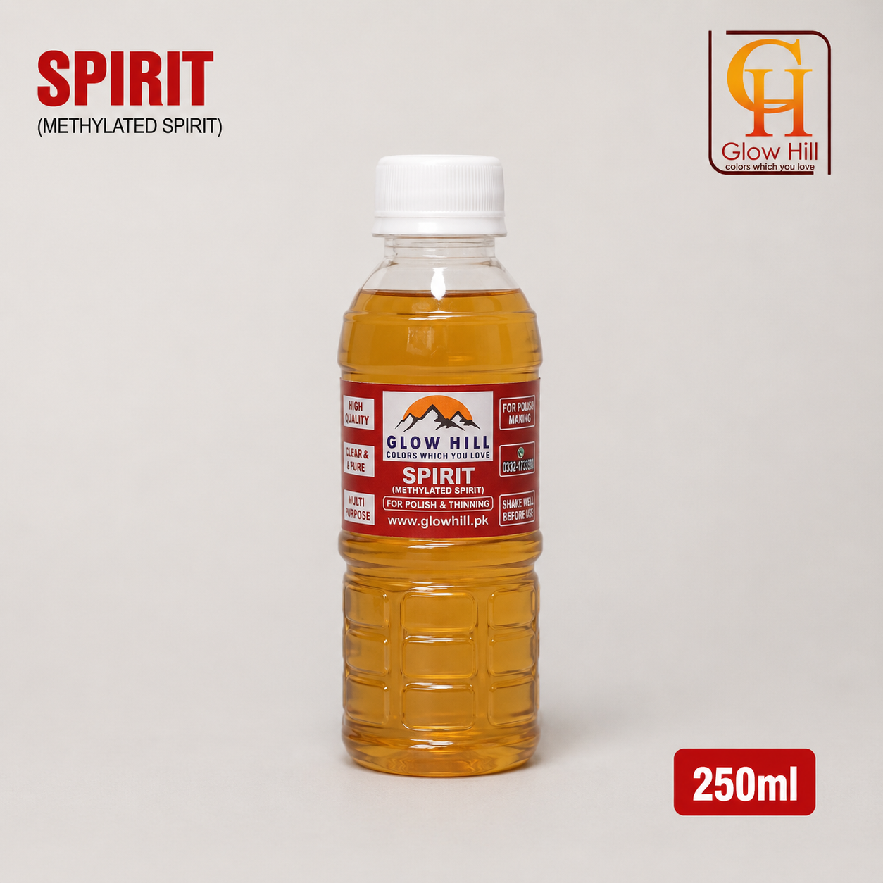 Methylated Spirit | Spirit for Polish Making, Thinning & Surface Cleaning