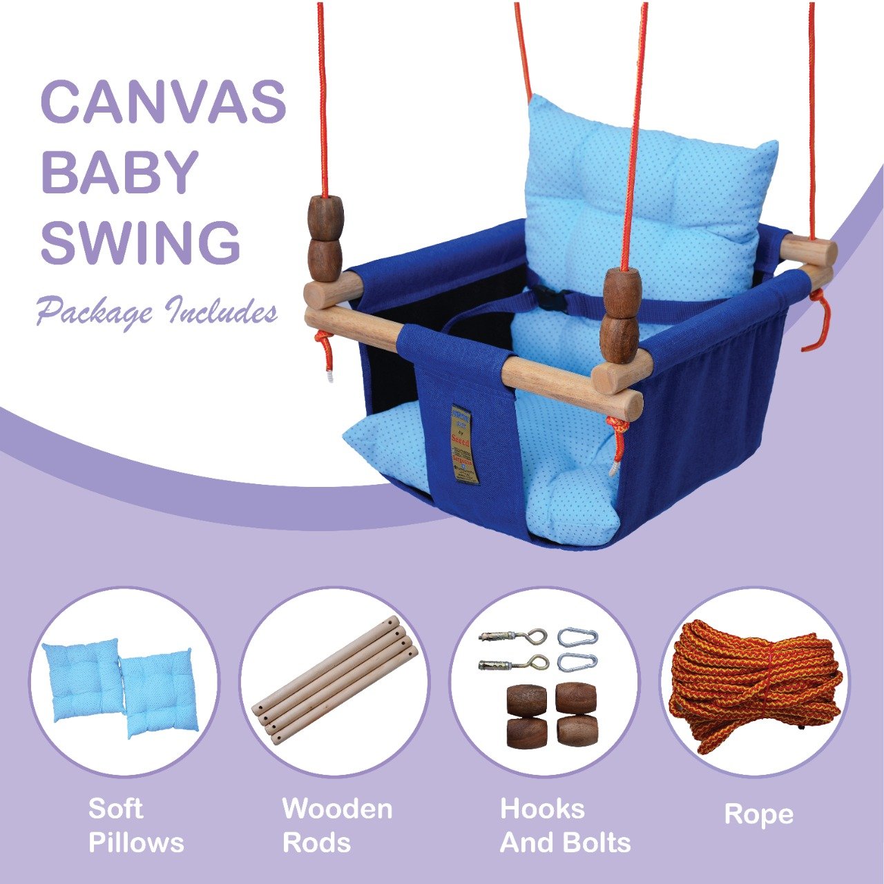 Toddler Padded Baby Swing, Swing Outdoor, Baby Gift, Baby Swing Set, Wooden Baby Toys, 2024 Home Decor, Halloween Decor, Fall Decor, Minimalist