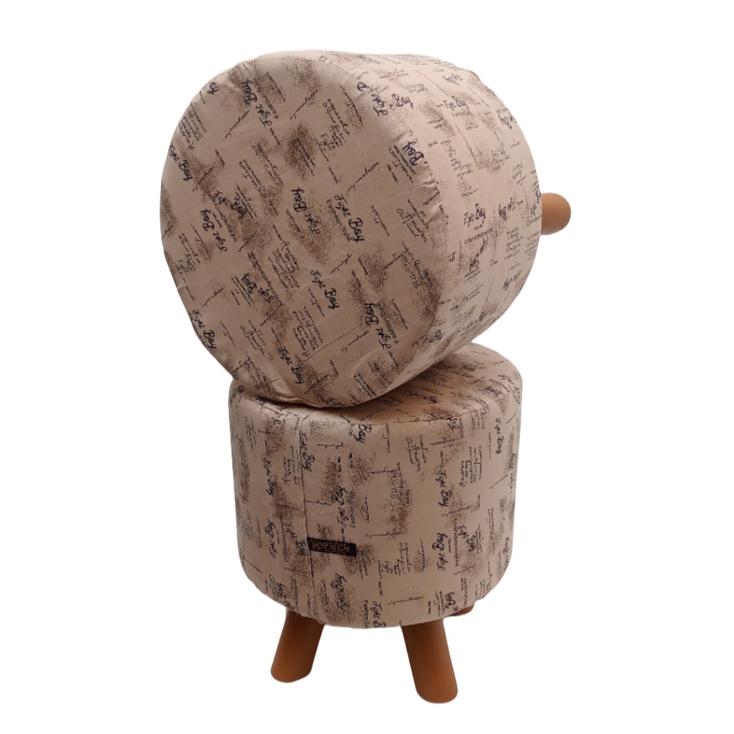 pack of 2 wooden stool
