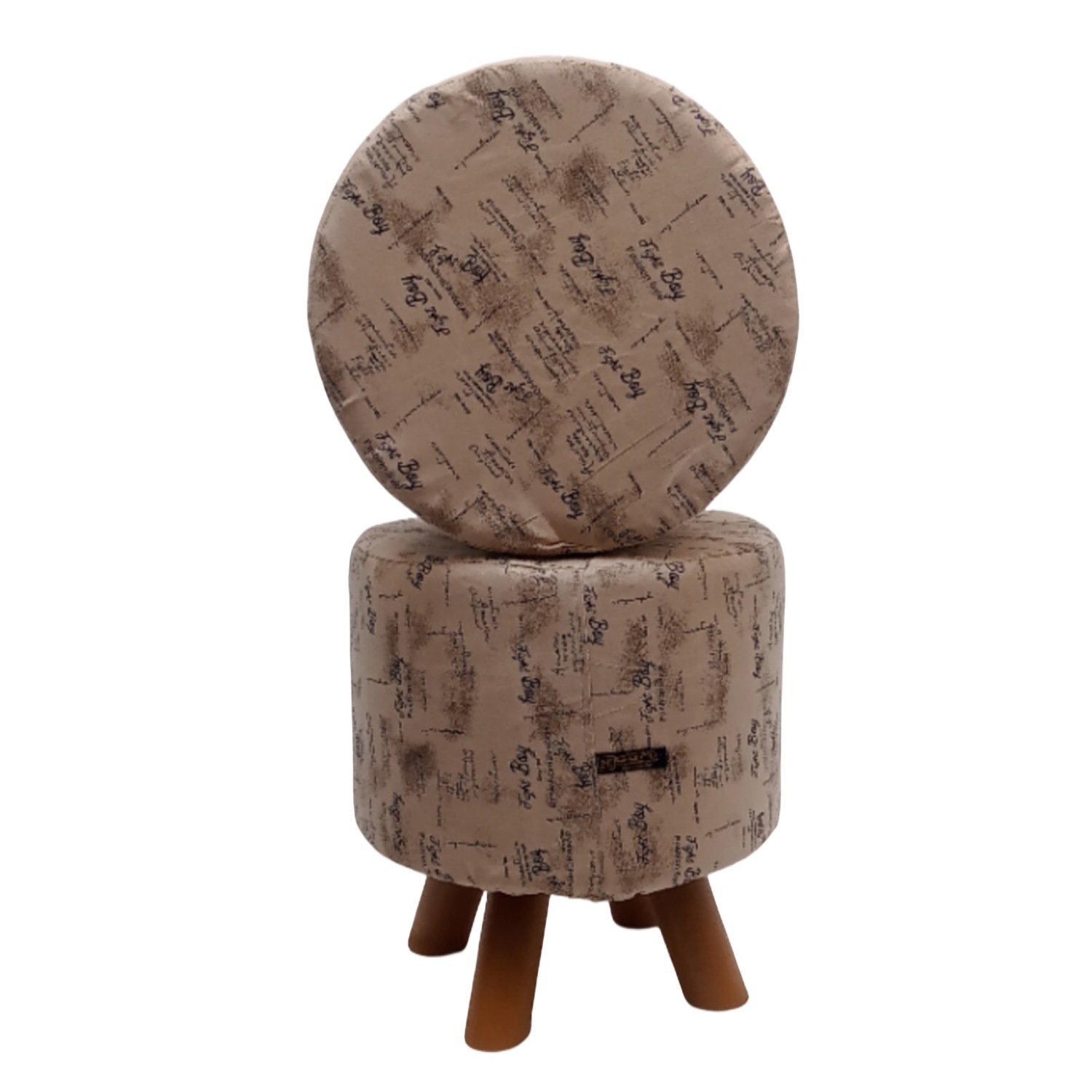 pack of 2 wooden stool